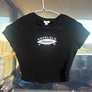 Garage Honolulu Hawaii Graphic Baby Tee